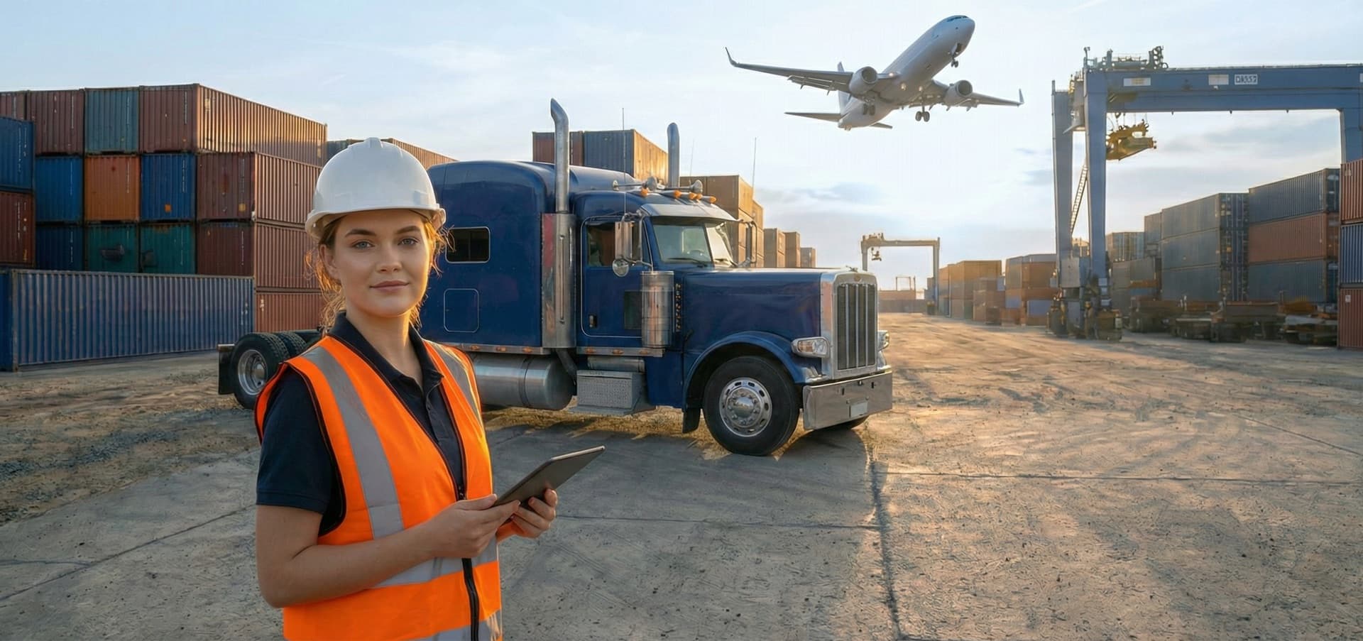 Compliance lead in a container yard with freight and air cargo operations