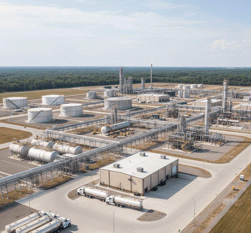 Oil and gas supply chain operations